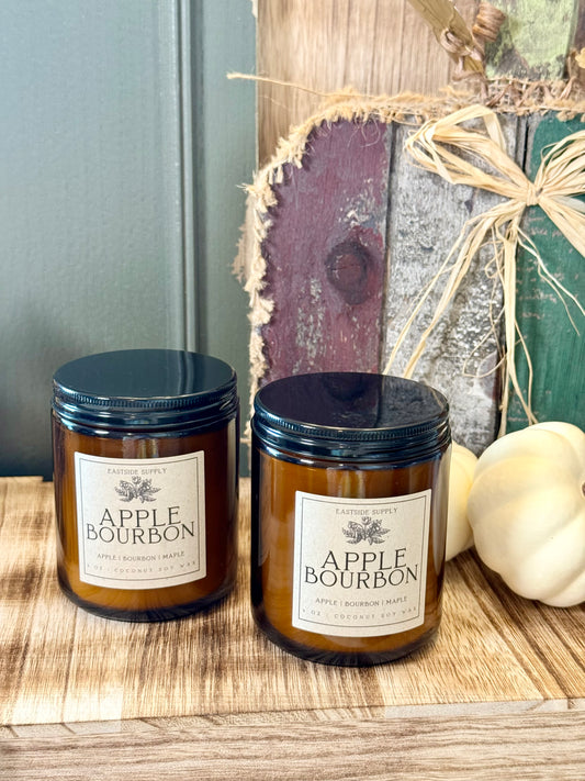 Apple Bourbon Candle