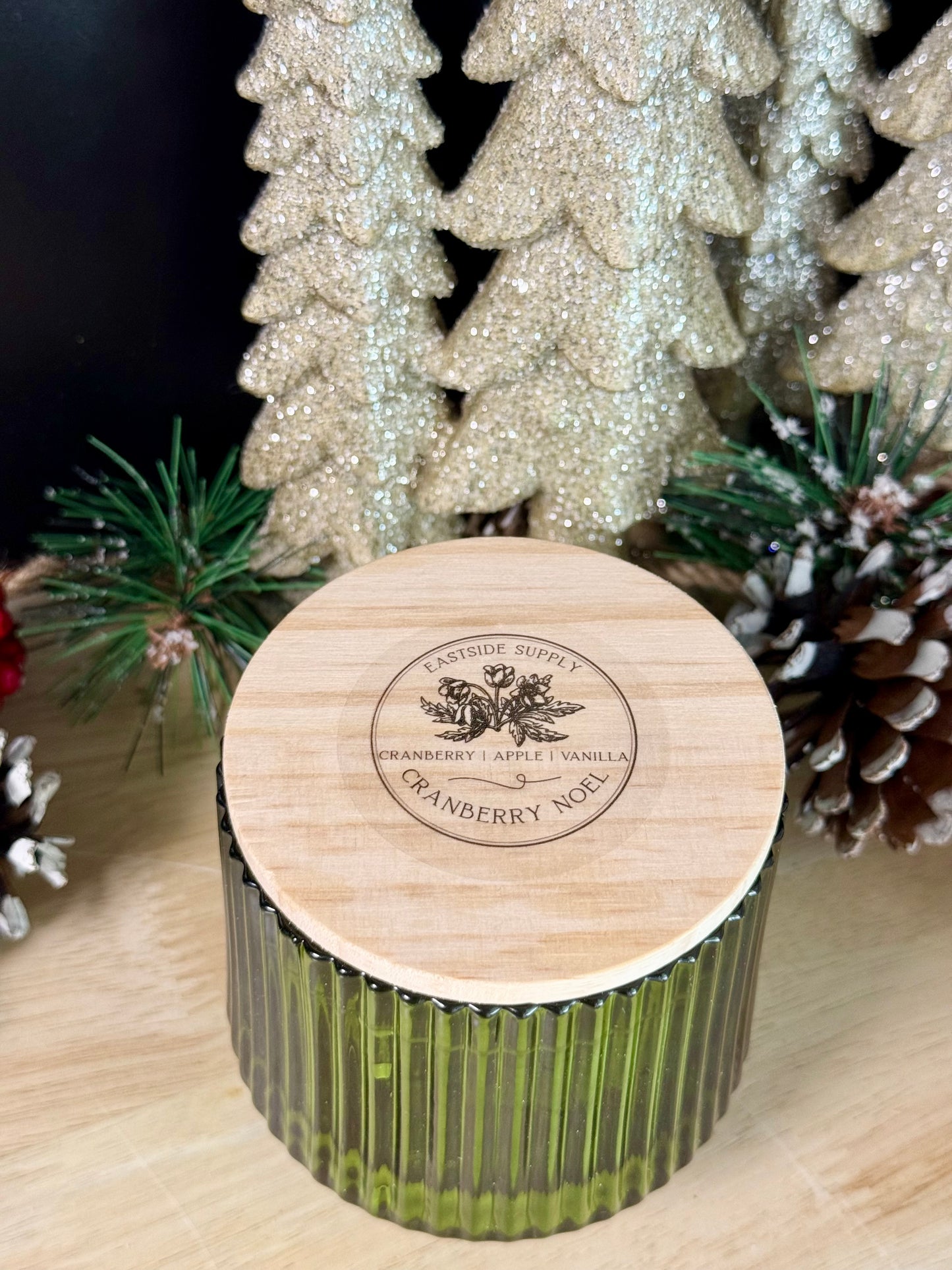 Cranberry Noel Candle