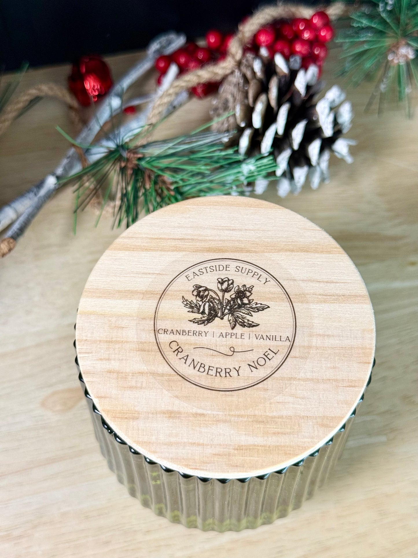 Cranberry Noel Candle