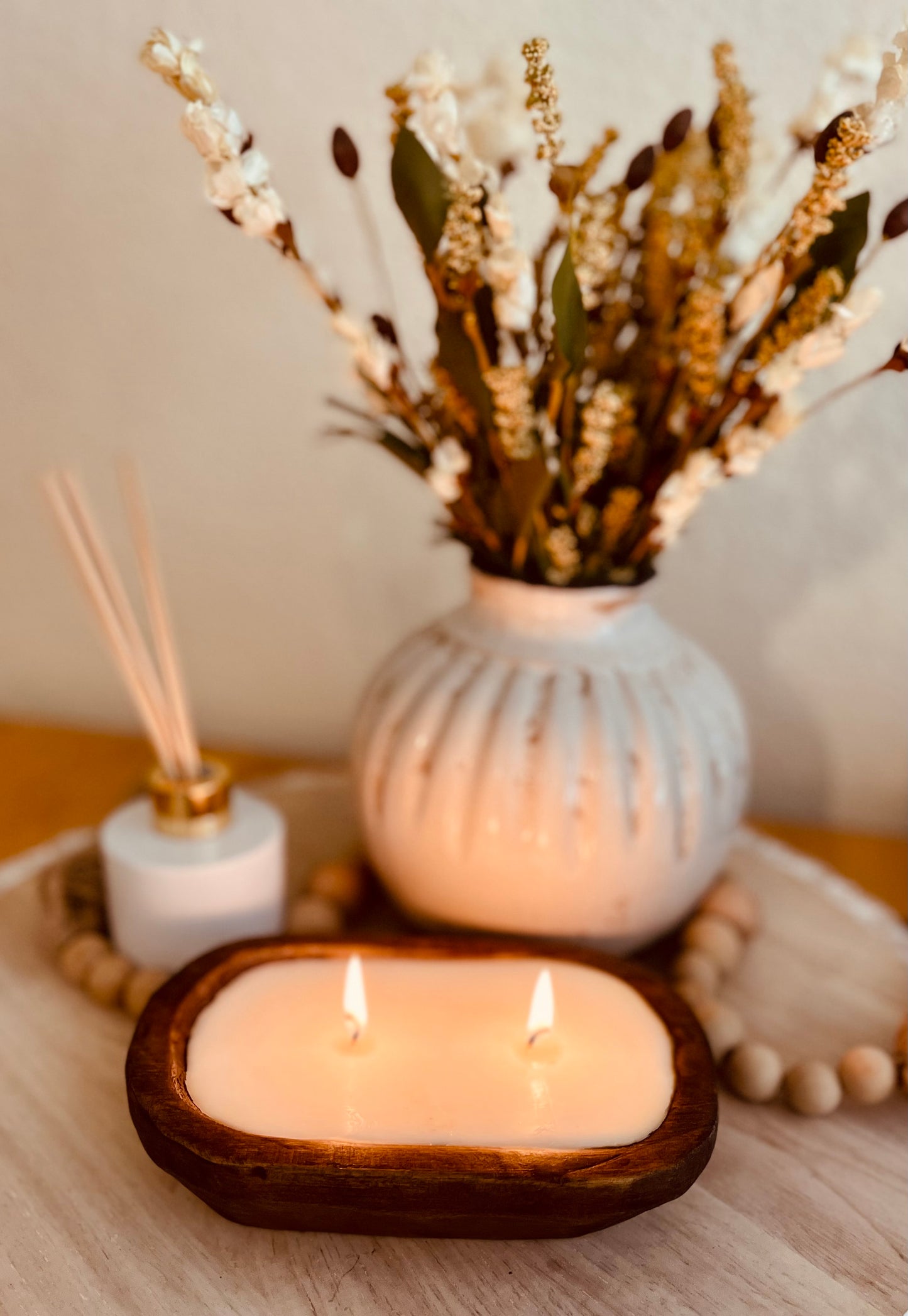 Dough Bowl Candle