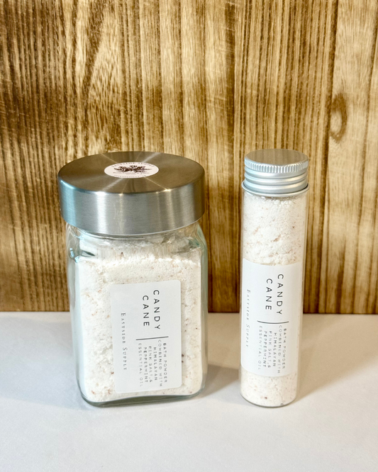 Candy Cane Bath Powder